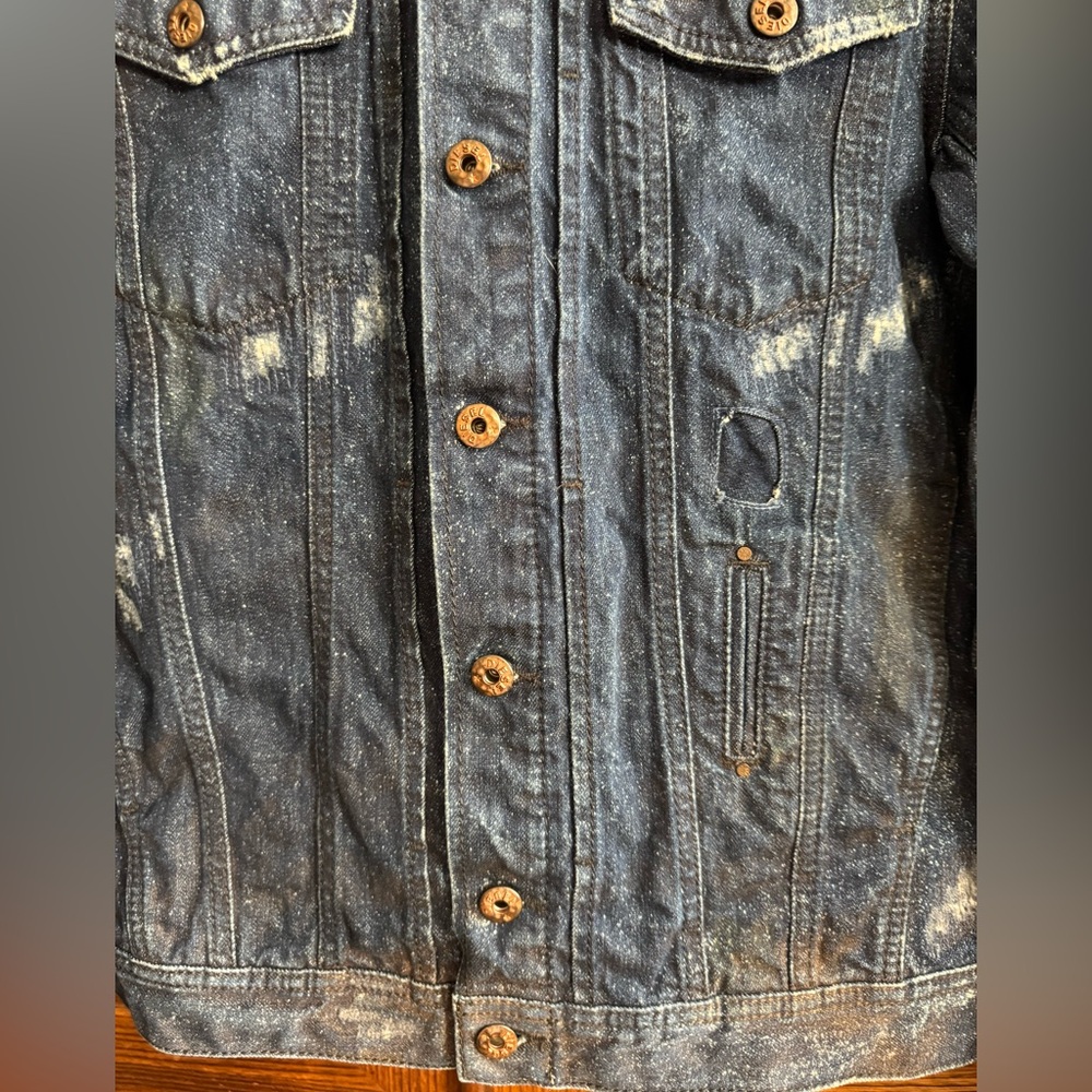 Diesel Men‘s Denim Jacket size Large - Picture 4 of 11